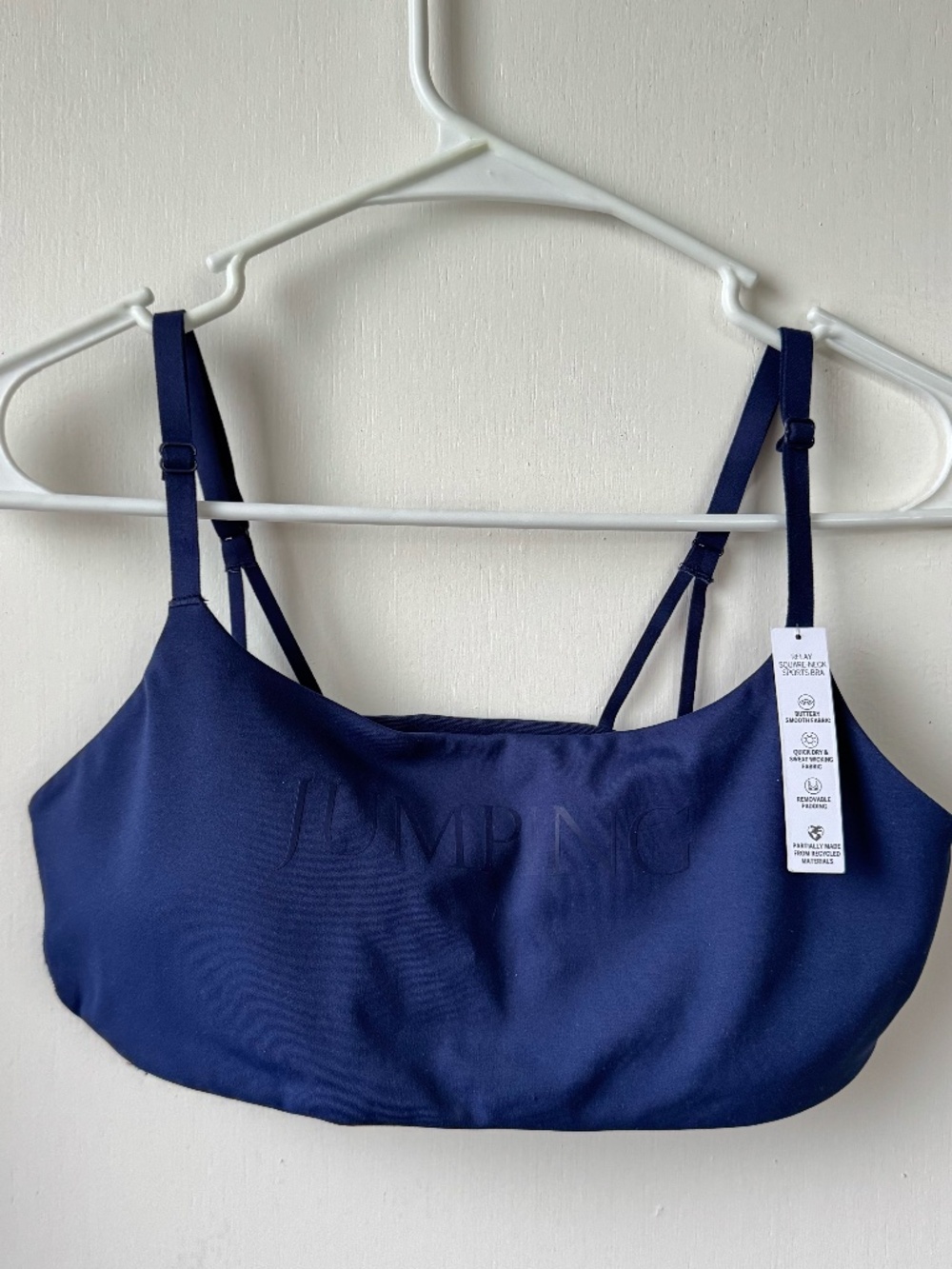 Victoria Secret Pink navy blue sports bra BRAND NEW WITH TAGS